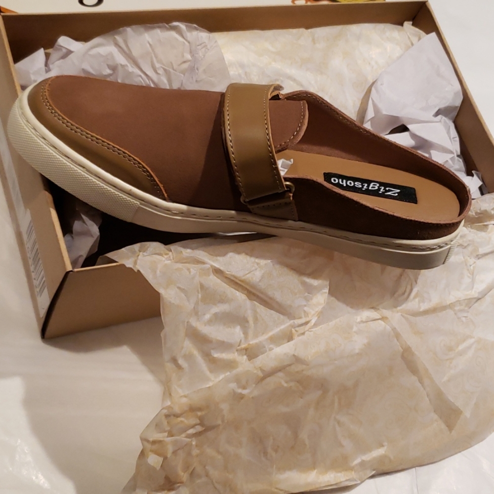 ZIGIsoho Ziginy Suede Leather Slip-On Sneaker Mule - Picture 5 of 11